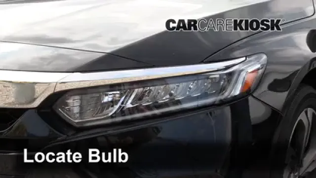 2019 Honda Accord Sport 2.0L 4 Cyl. Turbo Éclairage Feu clignotant avant (remplacer l'ampoule)